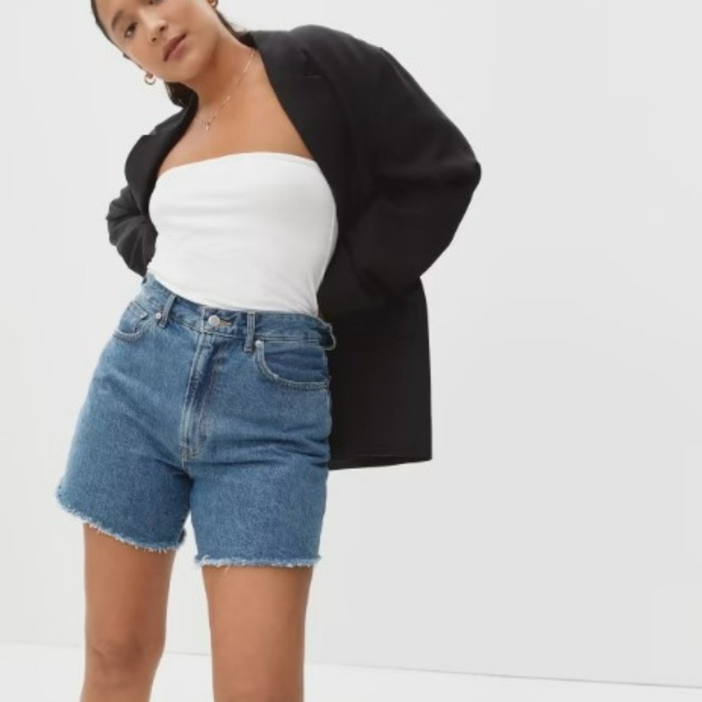 The A-Line Denim Short